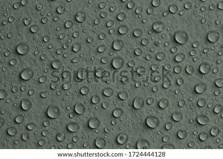 Textures and patterns, water drops on a wall