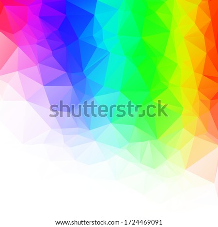 abstract polygonal mosaic background. vector illustration