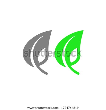 Leaf icon in vector file