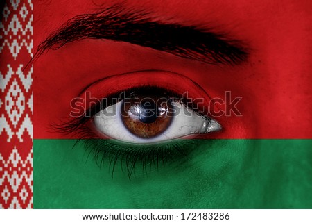 belarus flag eye