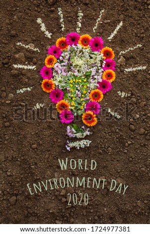 World environment day 2020 eco concept idea