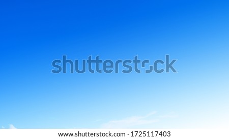 Background sky gradient,Bright and enjoy your eye with the sky refreshing in Phuket Thailand. Royalty-Free Stock Photo #1725117403