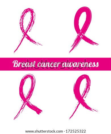 cancer over pink background vector illustration