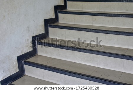 The stairway to the accommodation.