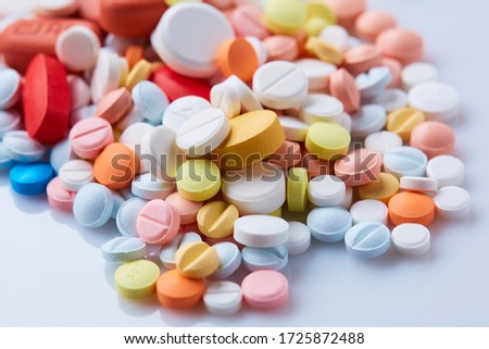 Medicine for treatment HIV infection. HIV/AIDS HAART - highly active antiretroviral therapy. heart attack treatment Royalty-Free Stock Photo #1725872488