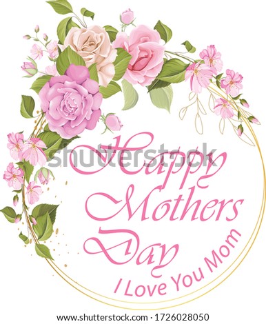 Happy Mothers day vector designs