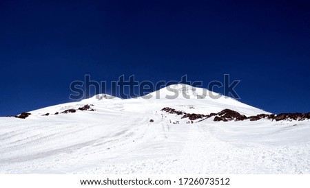 Mount Elbrus, East and West summits