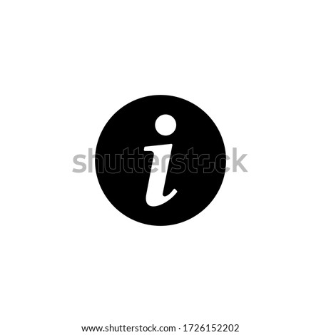 Information icon vector. Faq and details icon symbol Royalty-Free Stock Photo #1726152202