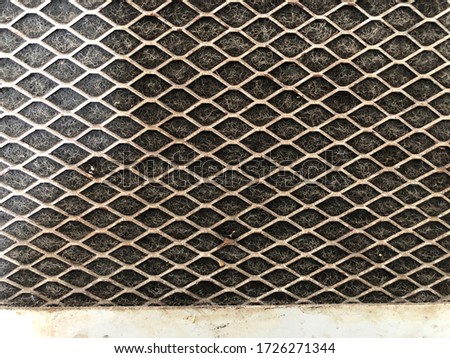 
Filters dust and dirt for ventilation fans