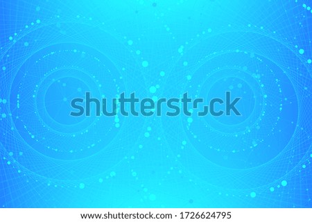 Abstract data network connection, Social communications concept. Vector EPS