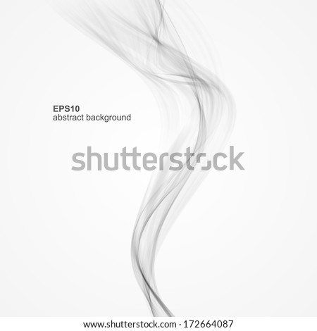 Vector abstract smoke background. 