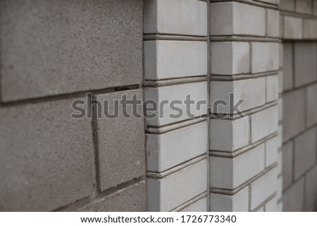 silicate brick and cinder block