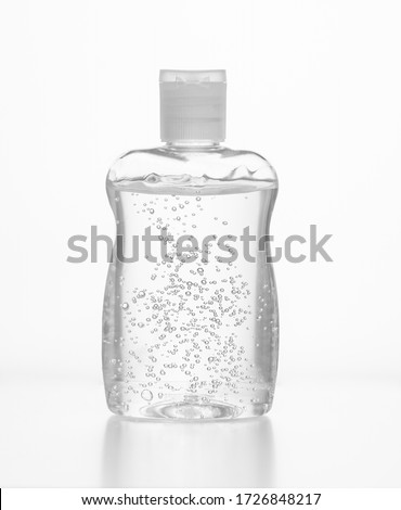 Hand sanitizer gel for hand hygiene, health care concept. Royalty-Free Stock Photo #1726848217