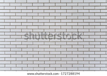 Brick wall texture in white tones