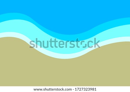 abstract vector background similar to beach waves