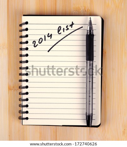 to do list for 2014 new year