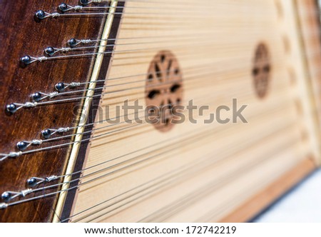stringed instrument kantele Royalty-Free Stock Photo #172742219