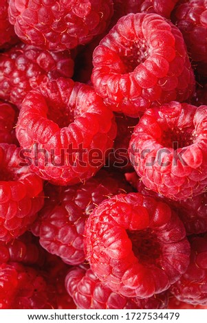 Fruits and vegetables Red Raspberry Frambuesas