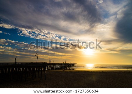 Sunset at Pismo Beach, California