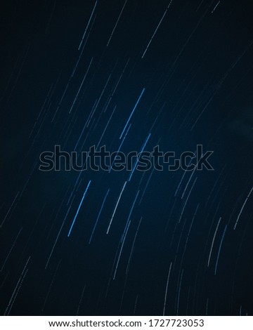 Eye catching Star trail Photography at dark night 