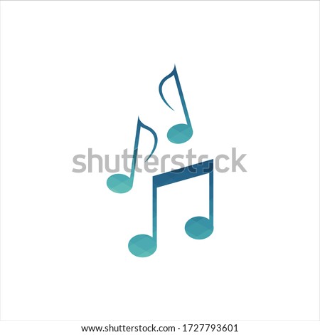 Tone Music Icon Design. Vector Illustration