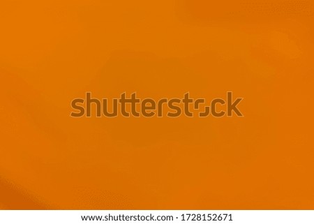 Orange color blurred canvas for a background