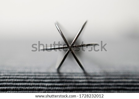 Close up of a small whisk