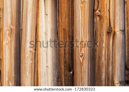 old wooden background with horizontal boards 