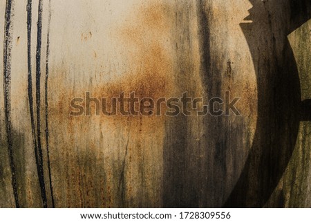 Old paint , rusty metal , background