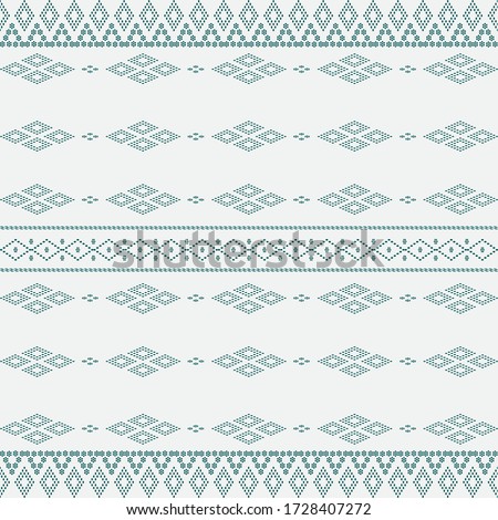 Seamless geometric background motif ulos batak. seamless traditional textile bandhani sari border. creative seamless indiant bandhani textures border design