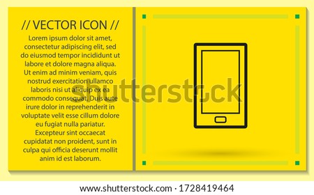 phone,icon vector 10 EPS. lorem ipsum  Design JPG