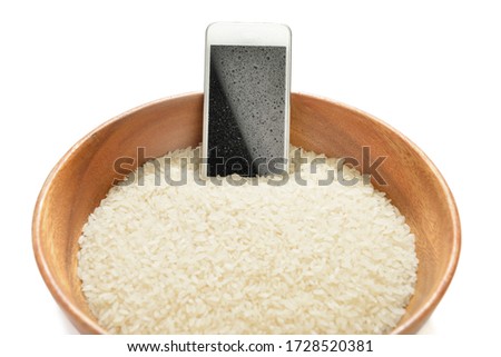 Lifehacks, digging your wet mobile phone in rice will fix it.     