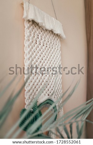 Wall Hanging Decor macrame clear background