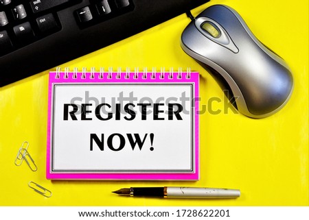 Registering now ones. A text header and a pen for writing, fixing facts and phenomena for the purpose of accounting, and creating the status of officially recognized acts.