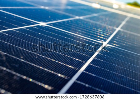 Pv plants solar cell. Photovoltaic station Royalty-Free Stock Photo #1728637606