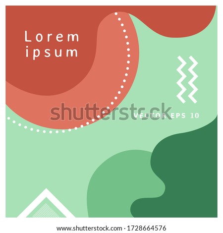 Modern abstract design in Geometrical style. Creative design for your wall graphics,  poster, advertisement, web design and office space graphics.