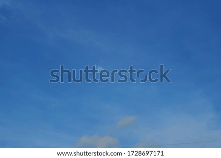 Blue sky and white clouds, abstract background