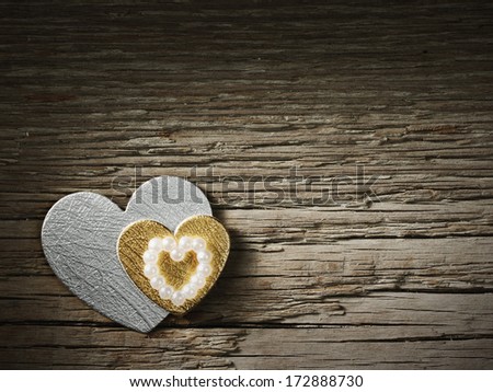 Holidays card with heart as a symbol of love/valentines day card