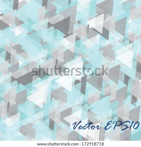 blue gray triangle geometric background