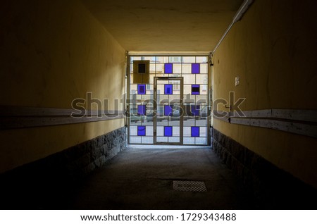 lattice door of the house in jpeg
