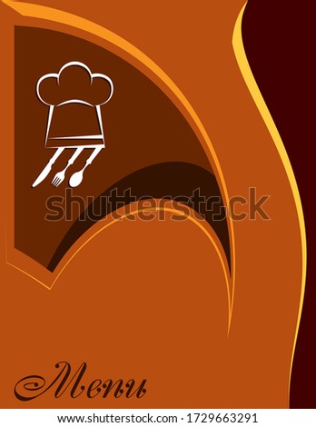 Menu Card Template, Food Menu, Food Item List, Restaurant Food Menu Card Vector Art Illustration