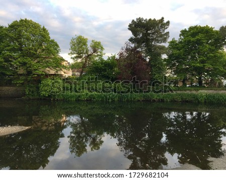 Ravensbourne River in Bromley, South London