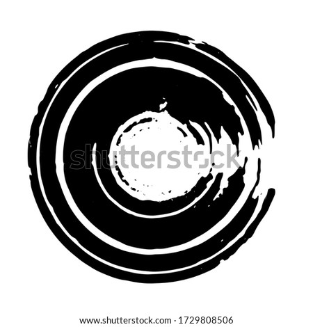 grunge circle, grunge round shape, grunge banner, vector illusration