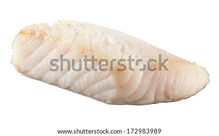 Prepared pangasius fish fillet pieces