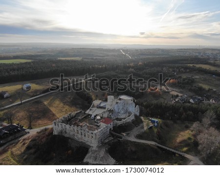A beautiful historic castle in southern Poland