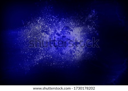 Colorful bursting cosmos, space background and texture, nebula effect isolated on black background 