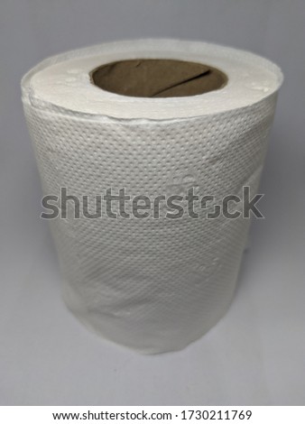 tissue paper in a white background