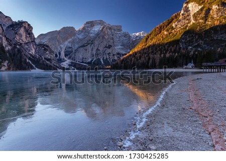 
Autumn reflections on Lake Braies