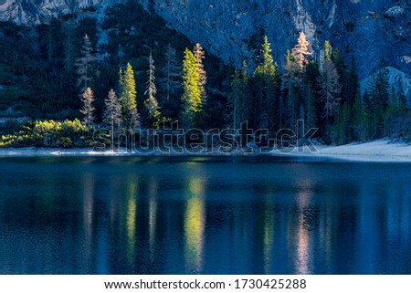 
Autumn reflections on Lake Braies