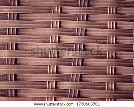 Wicker texture . Synthetic rattan texture weaving background